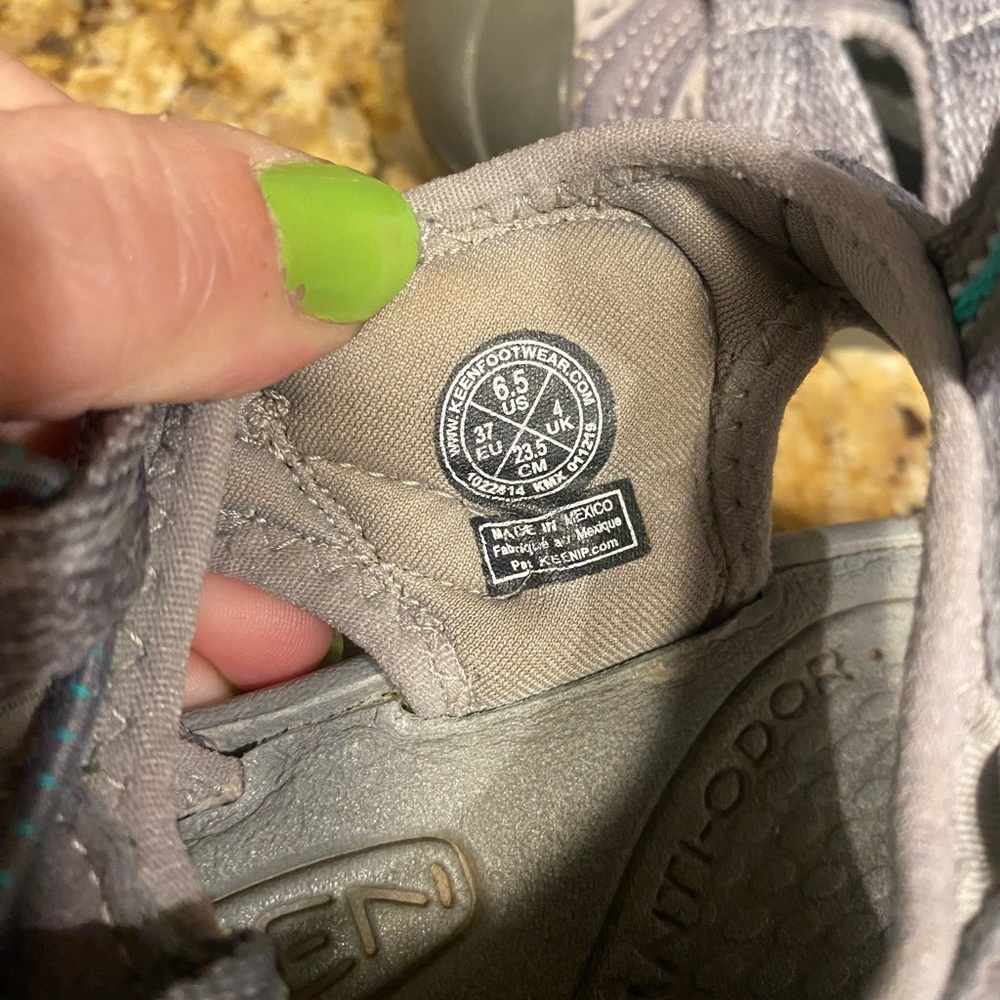 Women's Keen Gray and blue Sandals - Picture 5 of 5